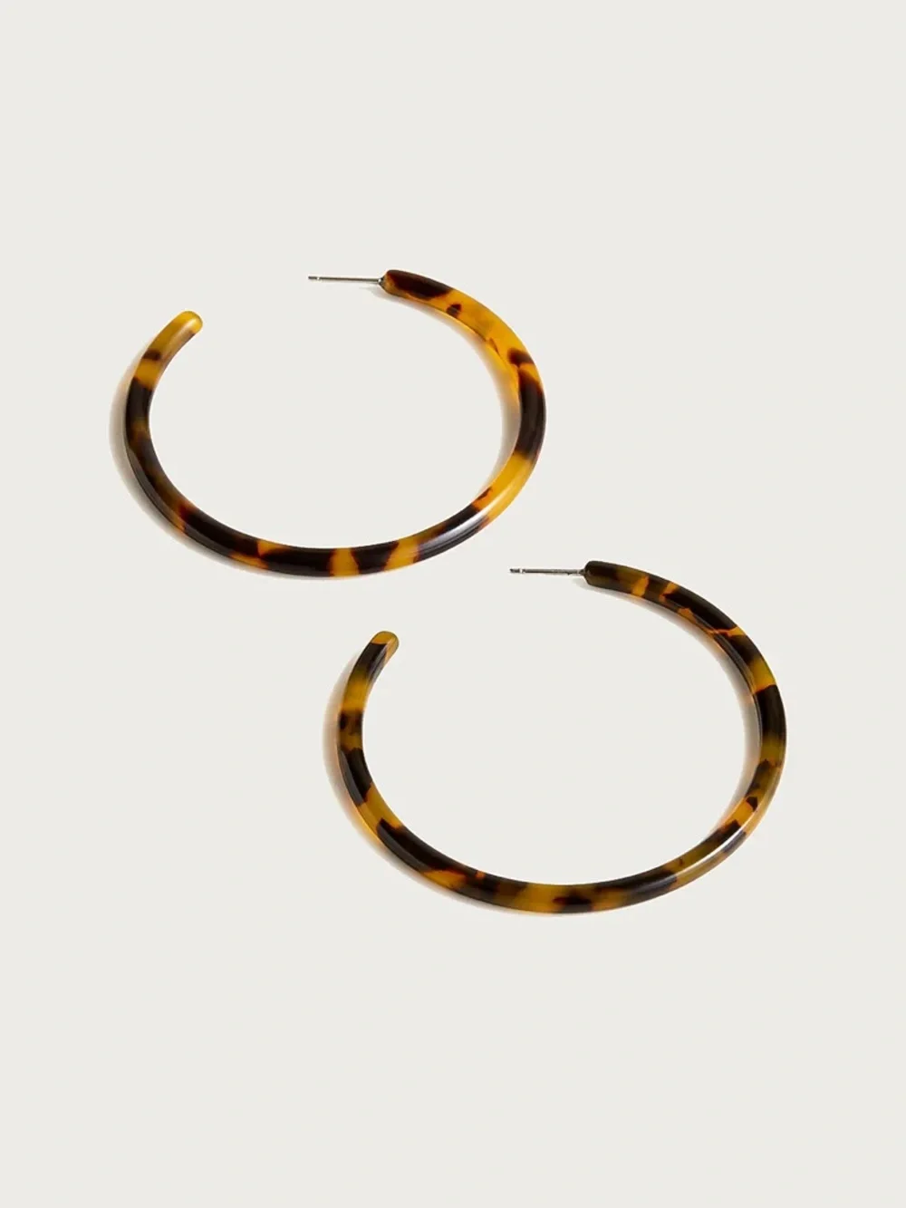 NWOT JCREW Tortoiseshell Hoop Earrings - Women Jewelry